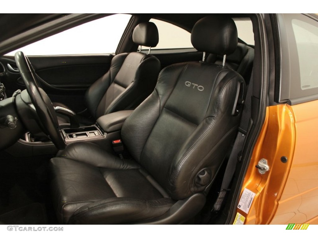 Black Interior 2006 Pontiac GTO Coupe Photo #50867965