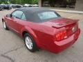 Dark Candy Apple Red - Mustang V6 Convertible Photo No. 2