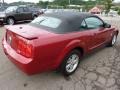 Dark Candy Apple Red - Mustang V6 Convertible Photo No. 4