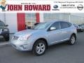 2011 Frosted Steel Metallic Nissan Rogue SV AWD  photo #1