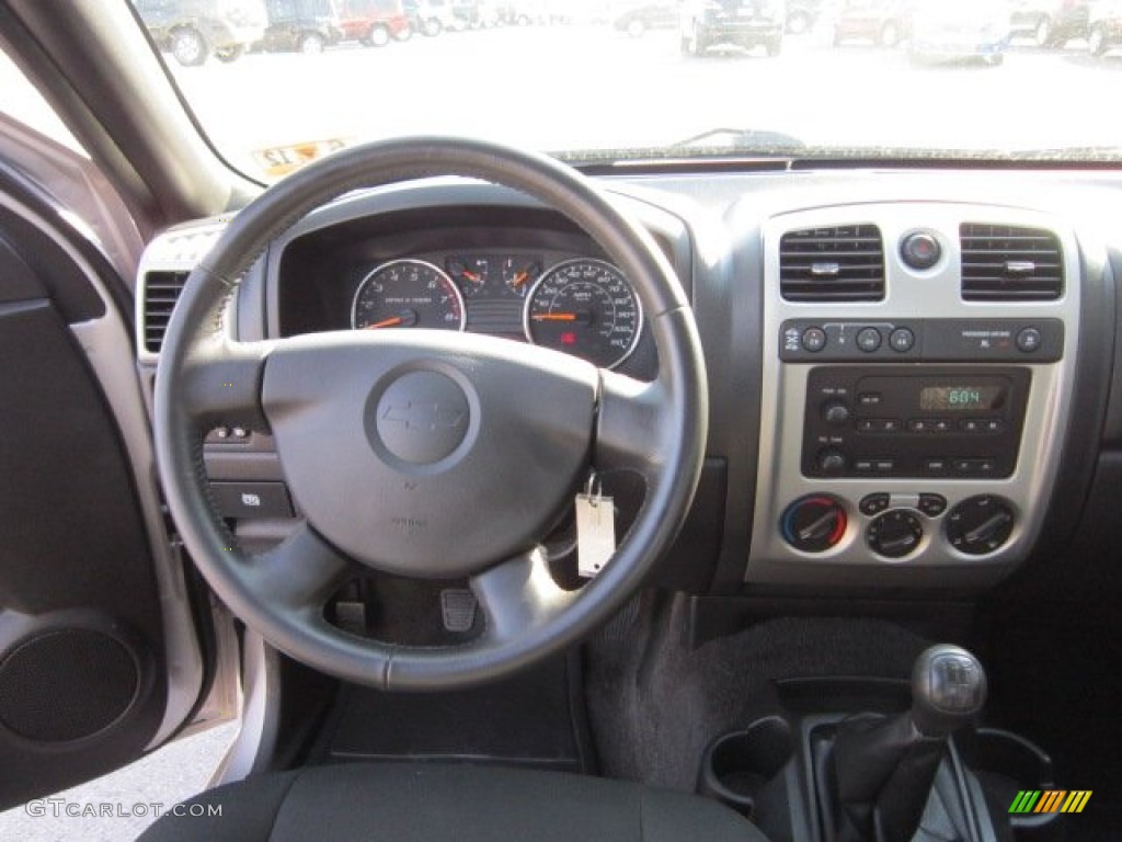 2009 Chevrolet Colorado Extended Cab 4x4 Ebony Dashboard Photo #50869616