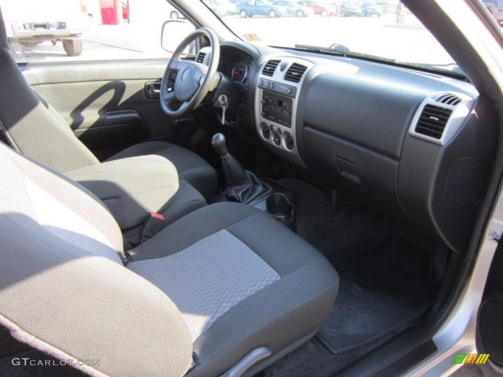 Ebony Interior 2009 Chevrolet Colorado Extended Cab 4x4 Photo #50869619
