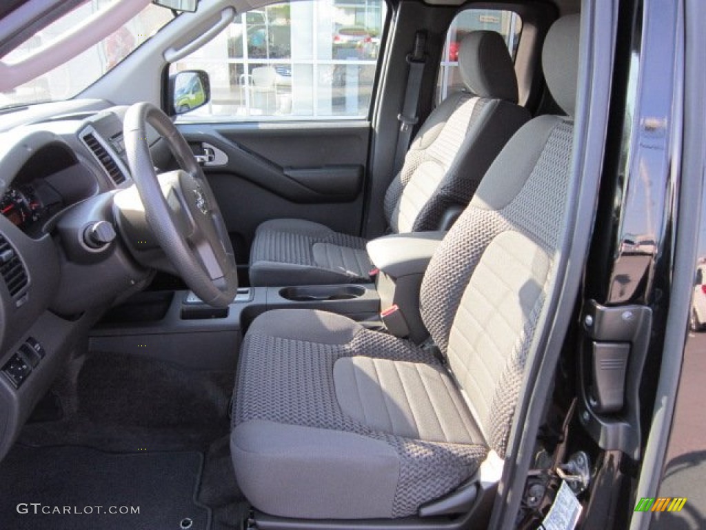 Graphite Interior 2010 Nissan Frontier SE V6 King Cab 4x4 Photo #50869730
