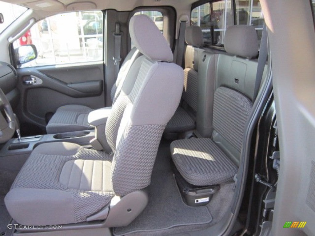 Graphite Interior 2010 Nissan Frontier SE V6 King Cab 4x4 Photo #50869733