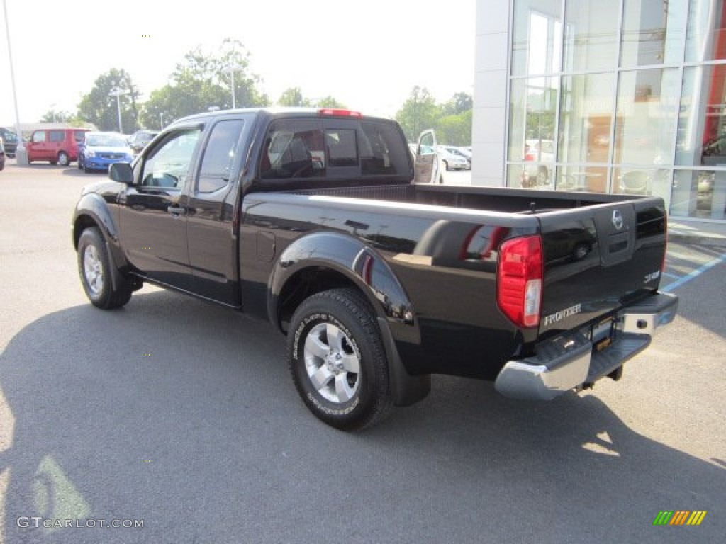 Super Black 2010 Nissan Frontier SE V6 King Cab 4x4 Exterior Photo #50869742