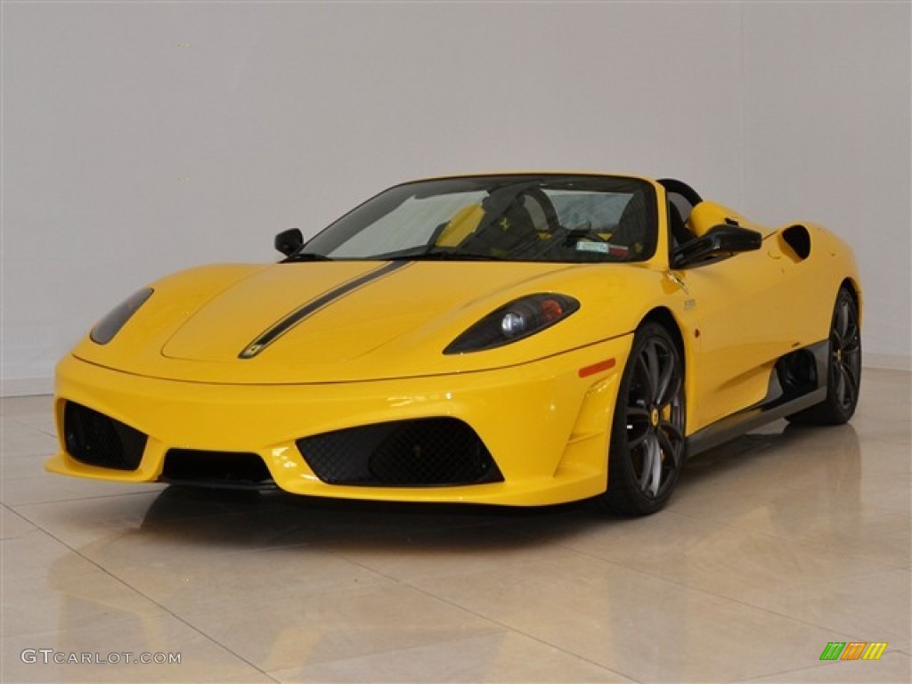 Giallo Modena (Yellow) 2009 Ferrari F430 16M Scuderia Spider Exterior Photo #50870920