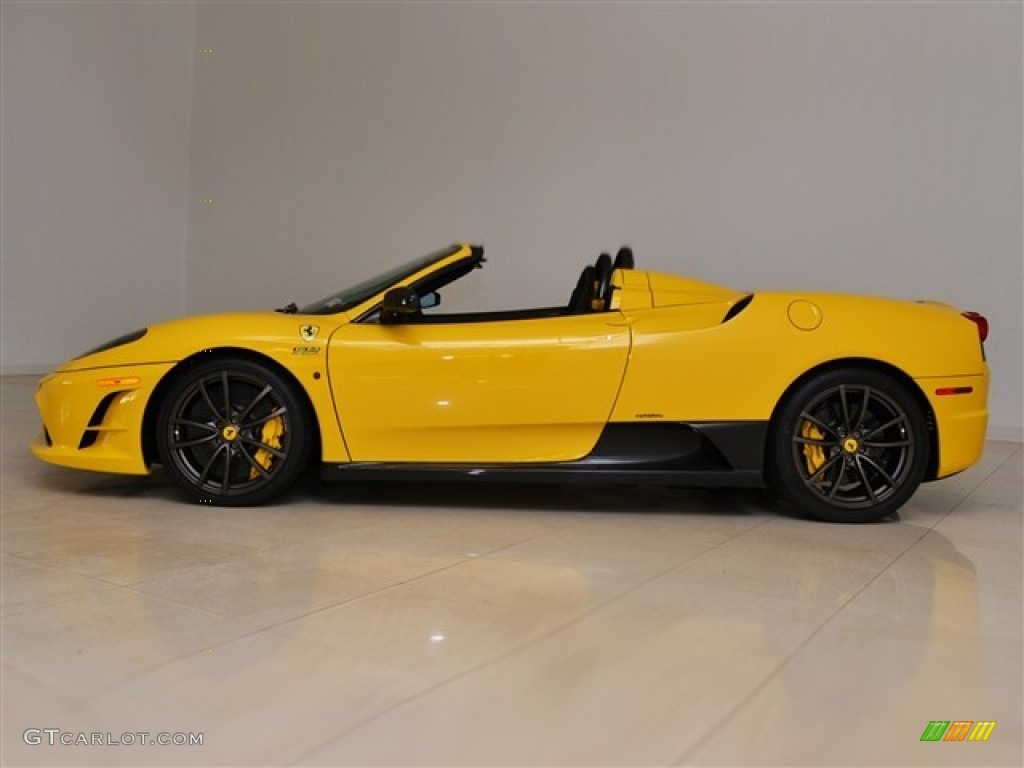 Giallo Modena (Yellow) 2009 Ferrari F430 16M Scuderia Spider Exterior Photo #50871022