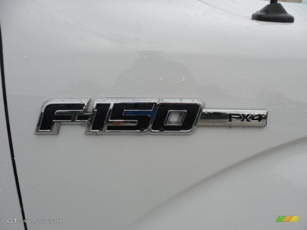 2010 F150 FX4 SuperCrew 4x4 - Oxford White / Black photo #18