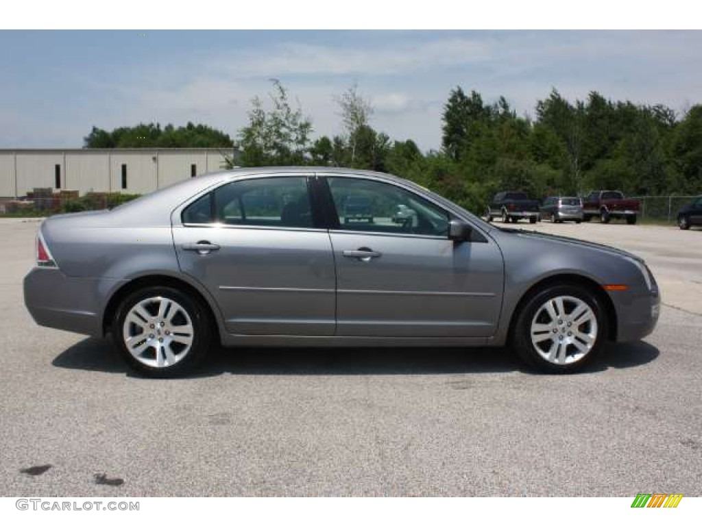 2007 Fusion SEL V6 AWD - Tungsten Grey Metallic / Charcoal Black photo #4