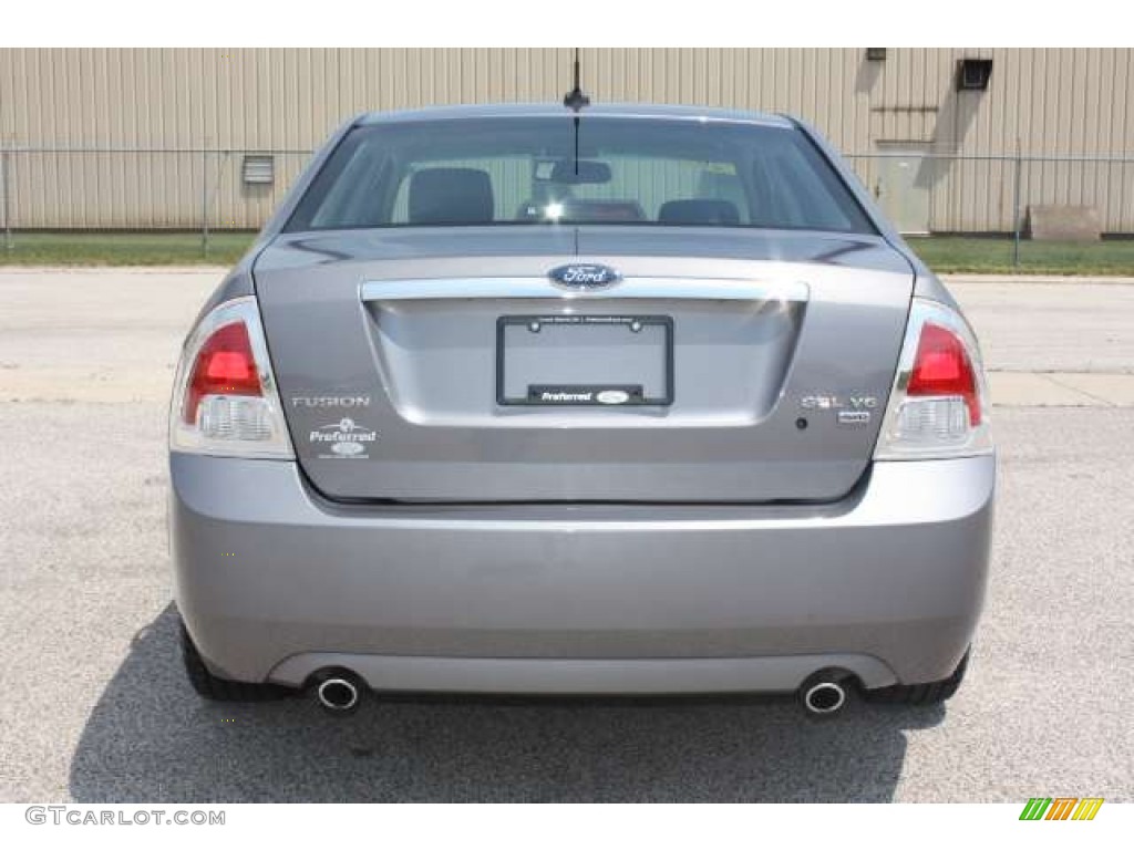 2007 Fusion SEL V6 AWD - Tungsten Grey Metallic / Charcoal Black photo #6