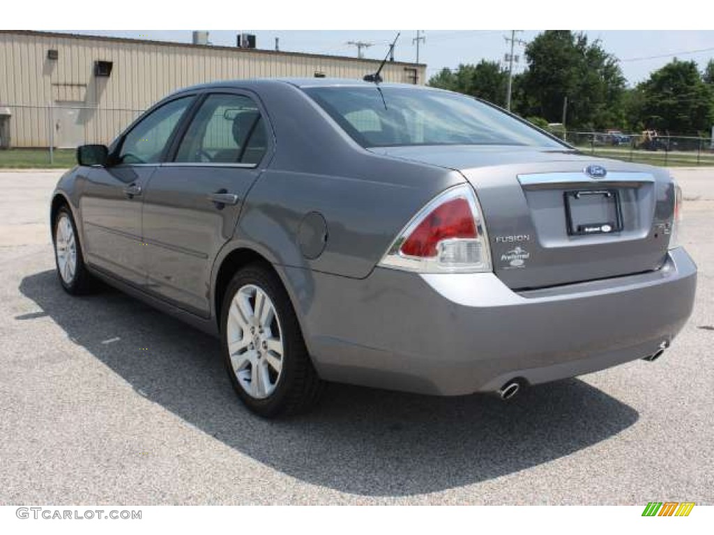 2007 Fusion SEL V6 AWD - Tungsten Grey Metallic / Charcoal Black photo #7