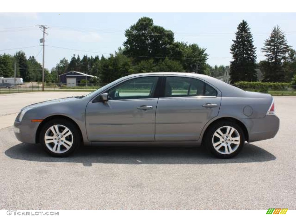 2007 Fusion SEL V6 AWD - Tungsten Grey Metallic / Charcoal Black photo #8