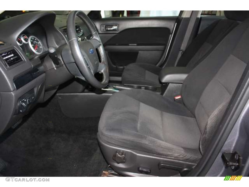 2007 Fusion SEL V6 AWD - Tungsten Grey Metallic / Charcoal Black photo #12