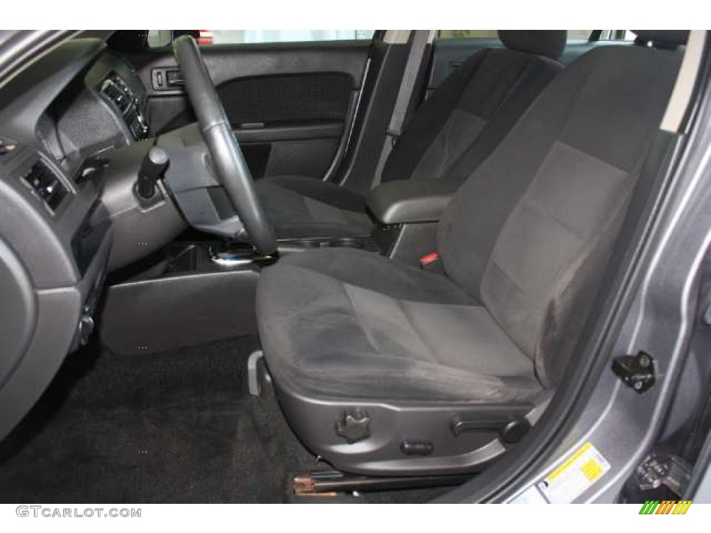 2007 Fusion SEL V6 AWD - Tungsten Grey Metallic / Charcoal Black photo #13