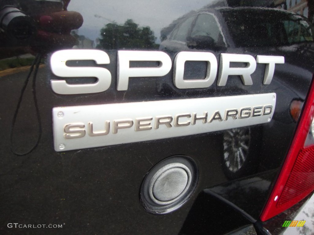 2009 Range Rover Sport Supercharged - Santorini Black / Ivory/Ebony photo #6