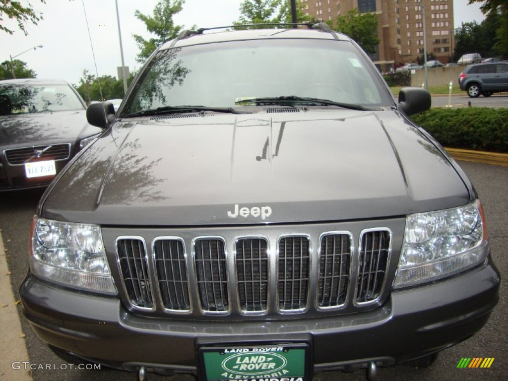 2003 Grand Cherokee Overland 4x4 - Graphite Metallic / Dark Slate Gray/Light Slate Gray photo #13