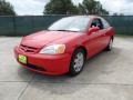 2002 Rally Red Honda Civic EX Coupe  photo #7