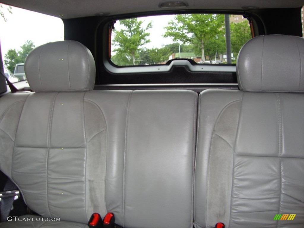 2003 Grand Cherokee Overland 4x4 - Graphite Metallic / Dark Slate Gray/Light Slate Gray photo #22