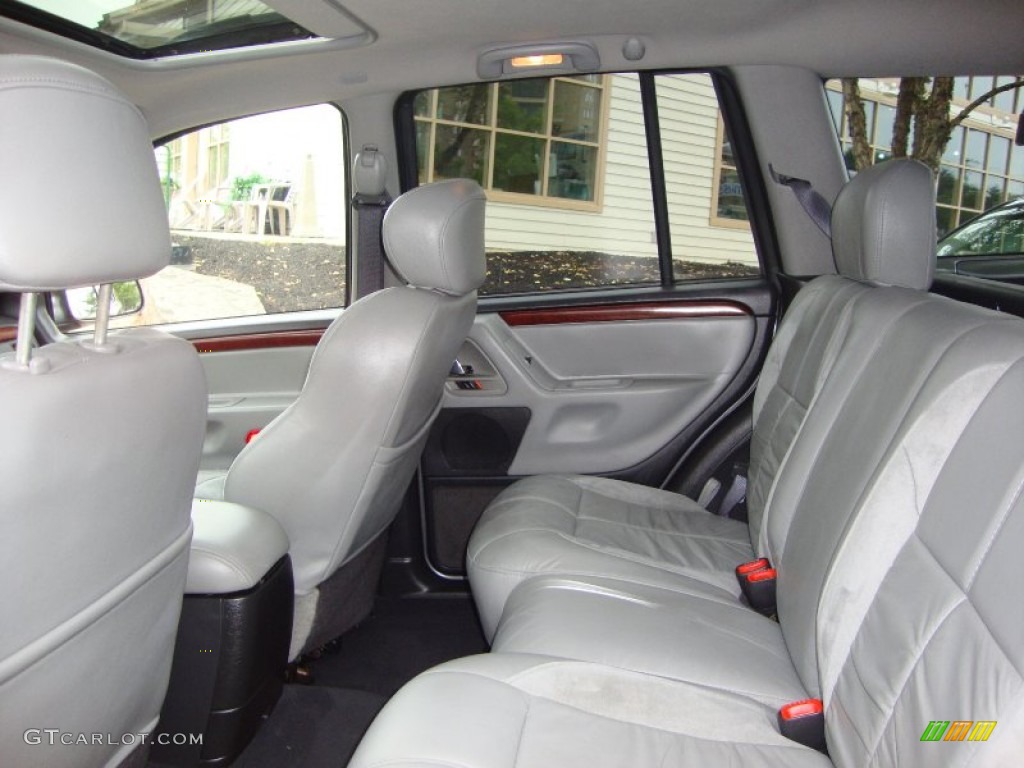 2003 Grand Cherokee Overland 4x4 - Graphite Metallic / Dark Slate Gray/Light Slate Gray photo #26