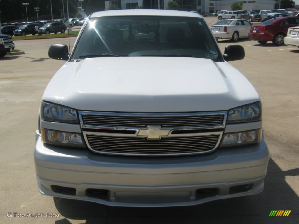 2006 Silverado 1500 LS Regular Cab - Silver Birch Metallic / Dark Charcoal photo #8