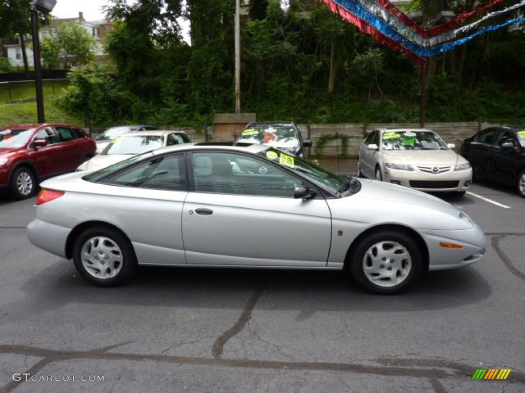 Silver 2002 Saturn S Series SC1 Coupe Exterior Photo #50874277