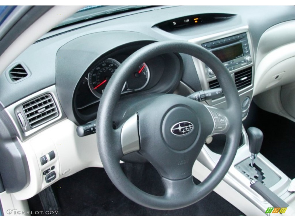 Ivory Interior 2010 Subaru Impreza 2.5i Sedan Photo #50874400