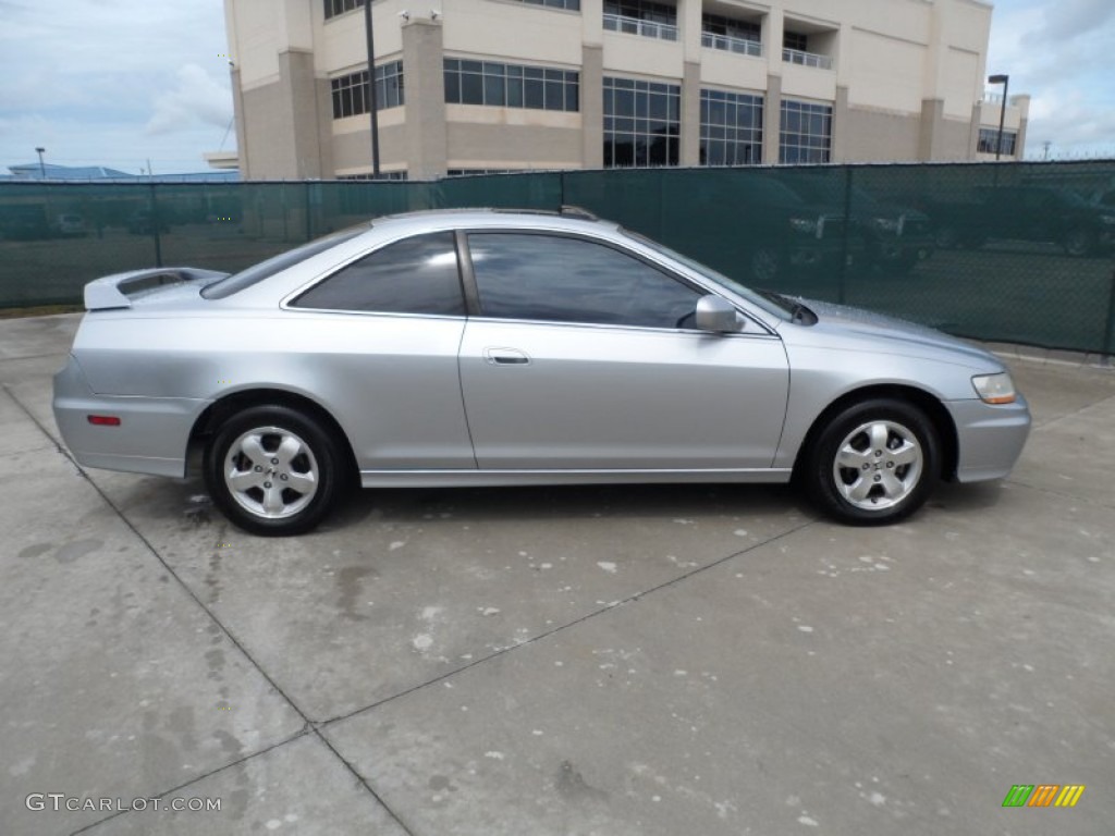 2001 Accord EX Coupe - Satin Silver Metallic / Charcoal photo #2