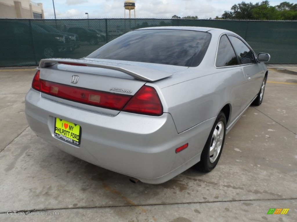 2001 Accord EX Coupe - Satin Silver Metallic / Charcoal photo #3