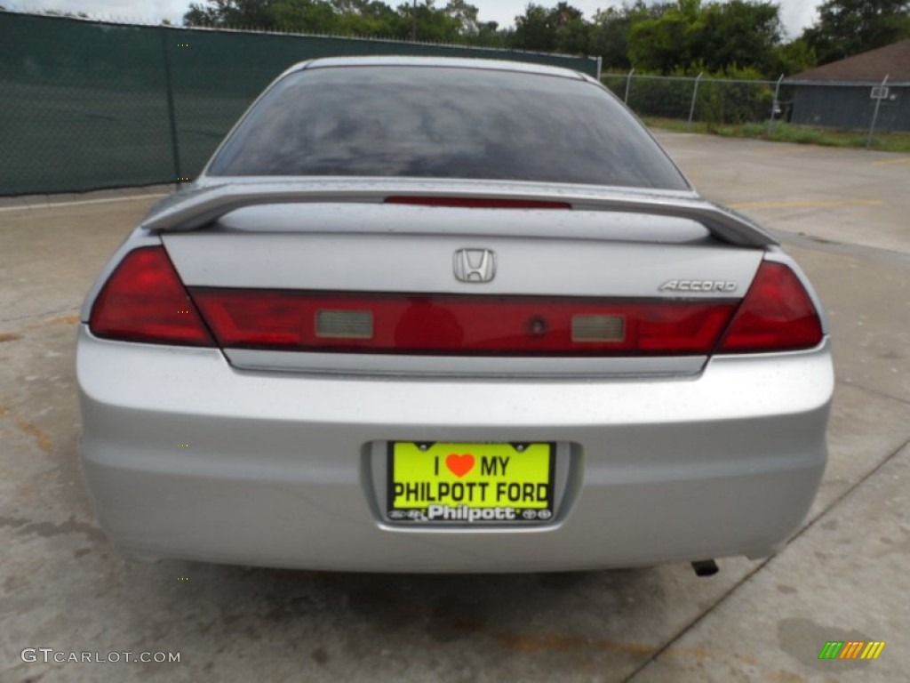 2001 Accord EX Coupe - Satin Silver Metallic / Charcoal photo #4