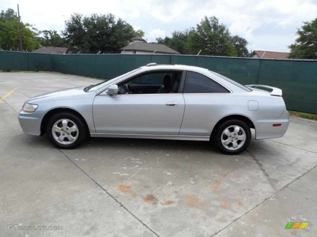 2001 Accord EX Coupe - Satin Silver Metallic / Charcoal photo #6