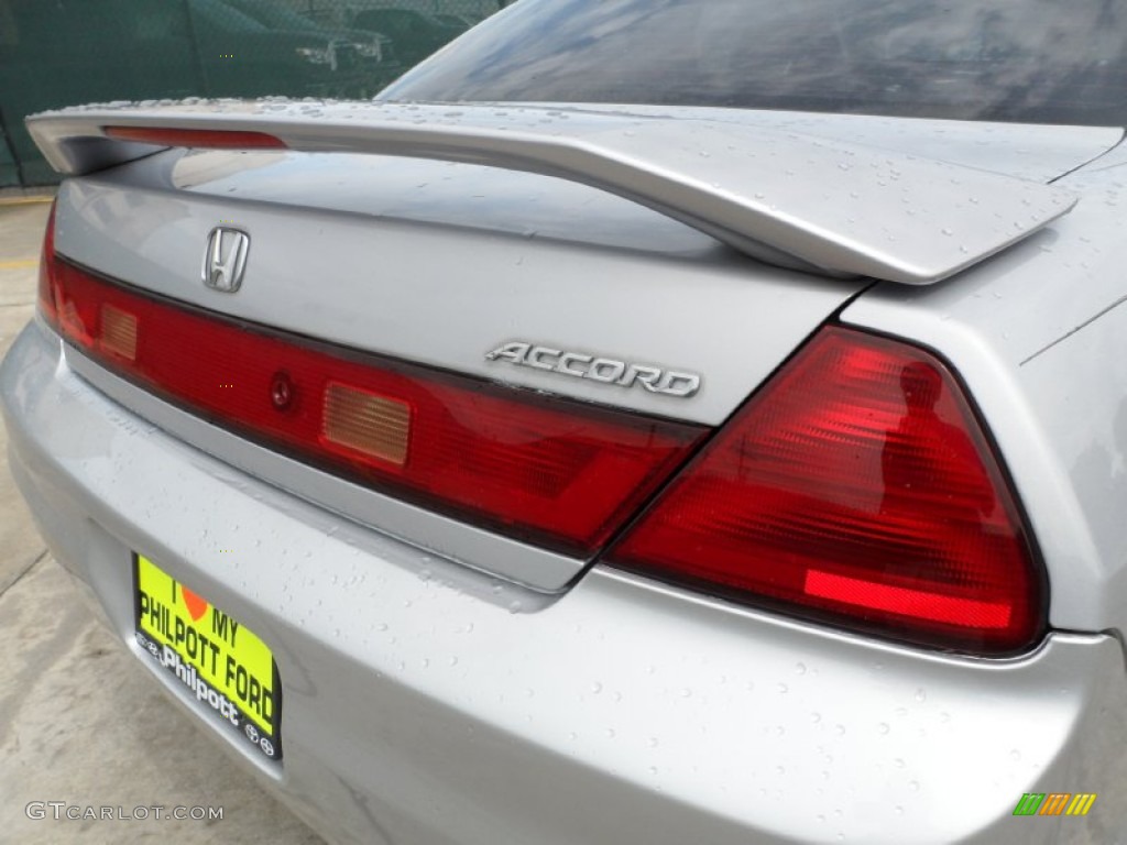 2001 Accord EX Coupe - Satin Silver Metallic / Charcoal photo #19