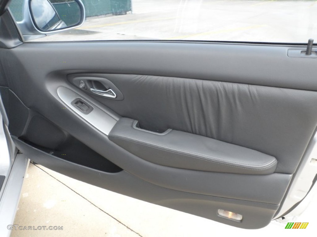 2001 Honda Accord EX Coupe Charcoal Door Panel Photo #50874838
