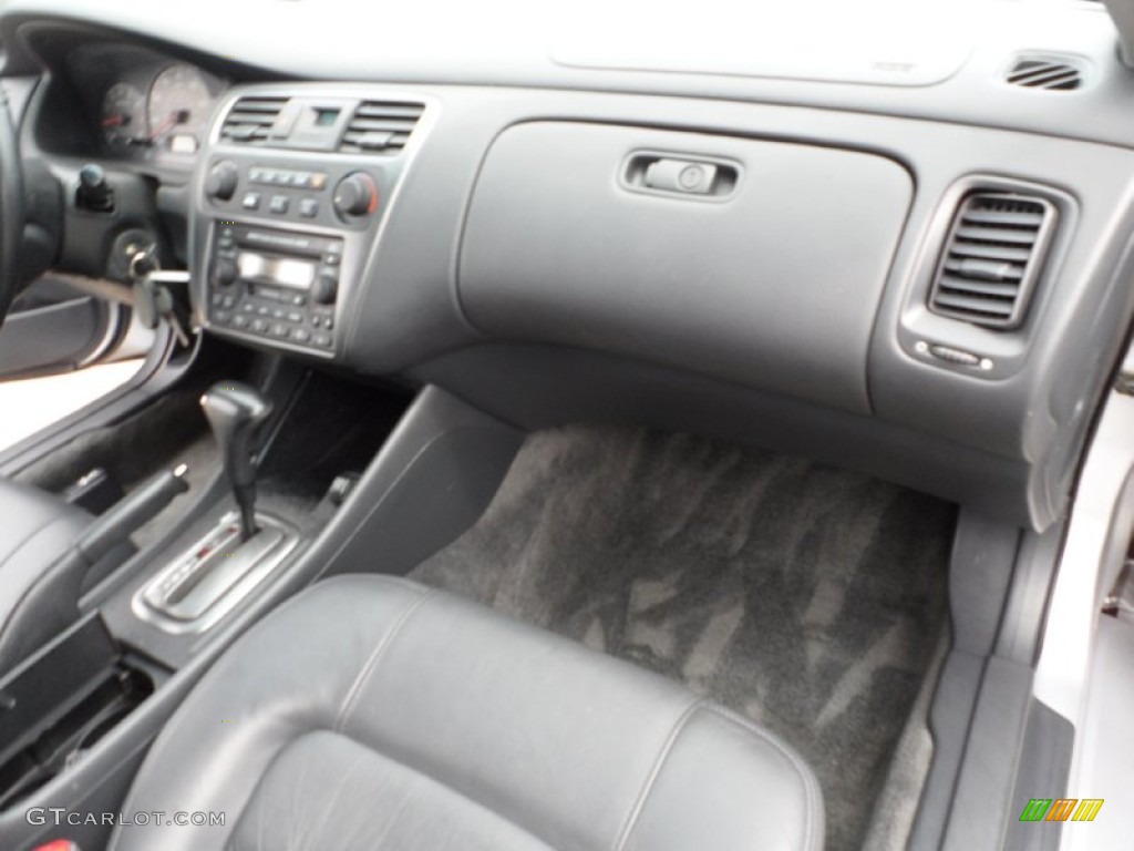2001 Accord EX Coupe - Satin Silver Metallic / Charcoal photo #26