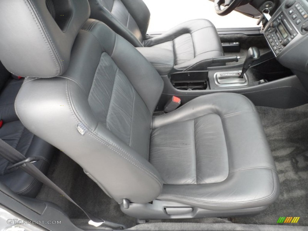 2001 Accord EX Coupe - Satin Silver Metallic / Charcoal photo #27