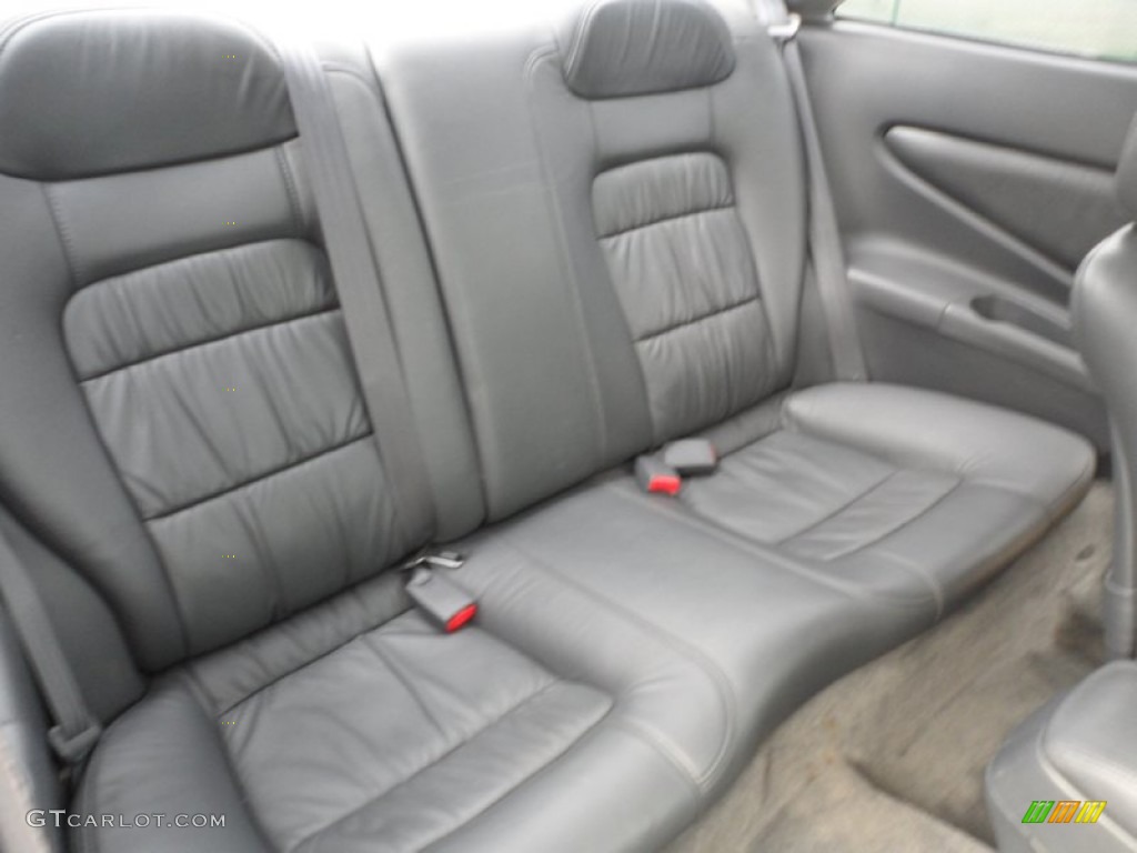 2001 Accord EX Coupe - Satin Silver Metallic / Charcoal photo #28
