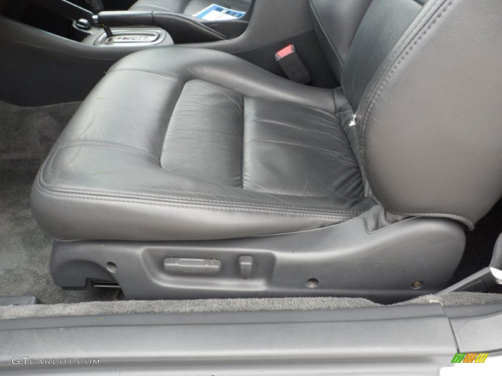 2001 Accord EX Coupe - Satin Silver Metallic / Charcoal photo #33