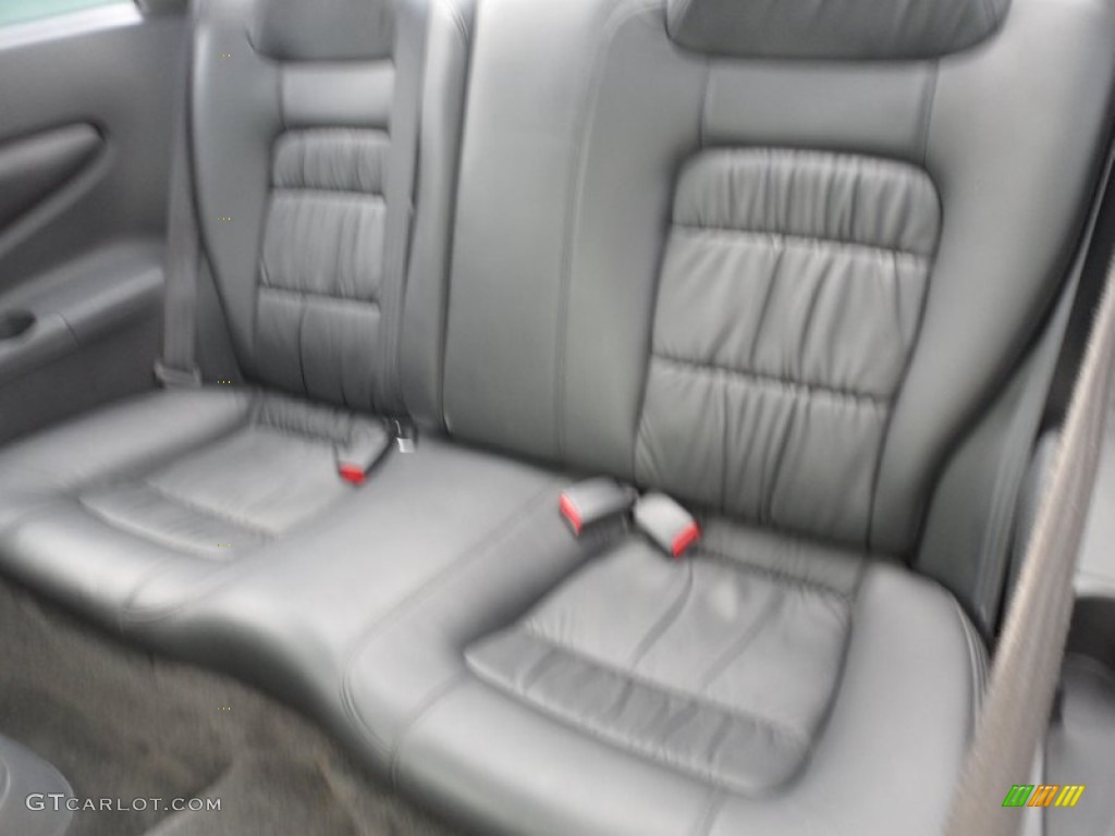2001 Accord EX Coupe - Satin Silver Metallic / Charcoal photo #35
