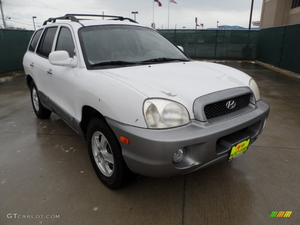 Nordic White Hyundai Santa Fe