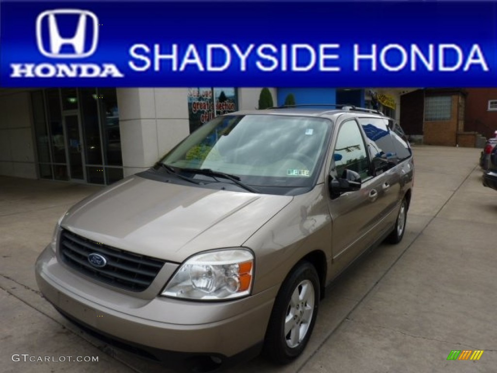 2004 Freestar SES - Arizona Beige Metallic / Pebble Beige photo #11