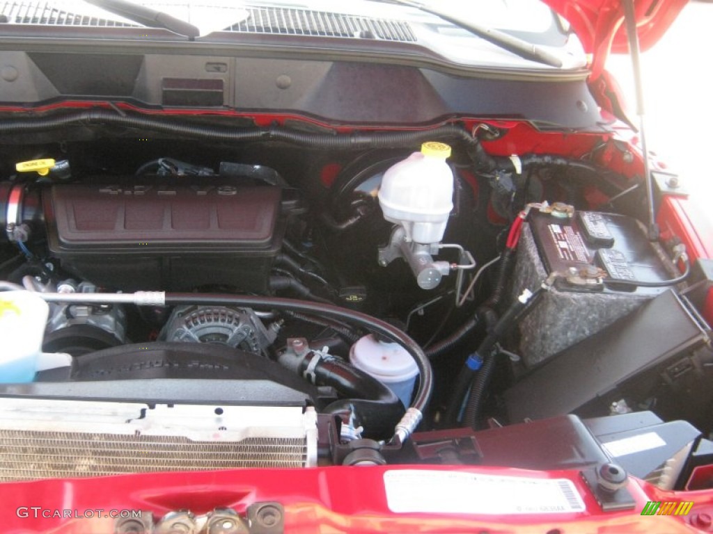 2008 Ram 1500 SXT Quad Cab 4x4 - Flame Red / Medium Slate Gray photo #24