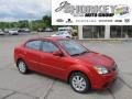 2011 Tropical Red Kia Rio LX  photo #1