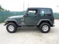 2004 Shale Green Metallic Jeep Wrangler X 4x4  photo #6