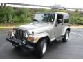 2004 Light Khaki Metallic Jeep Wrangler Sahara 4x4  photo #2