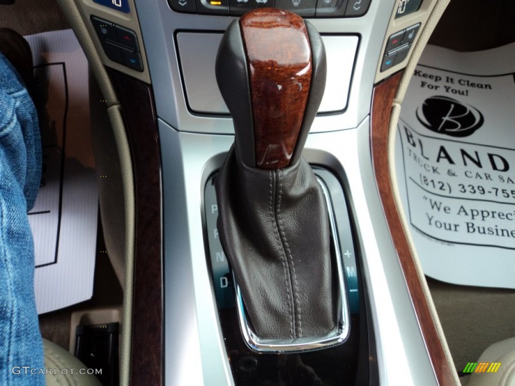 2009 CTS 4 AWD Sedan - White Diamond Tri-Coat / Cashmere/Cocoa photo #15