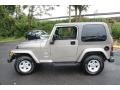 2004 Light Khaki Metallic Jeep Wrangler Sahara 4x4  photo #11