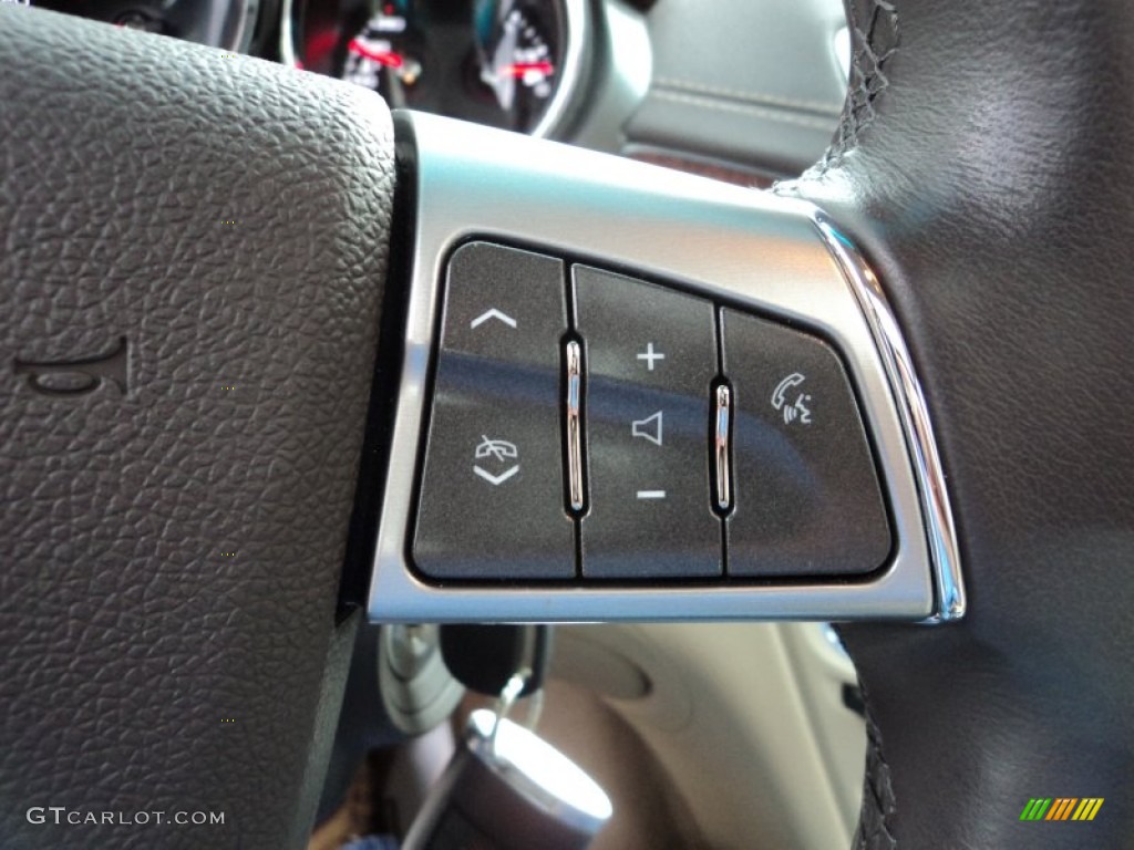 2009 CTS 4 AWD Sedan - White Diamond Tri-Coat / Cashmere/Cocoa photo #20