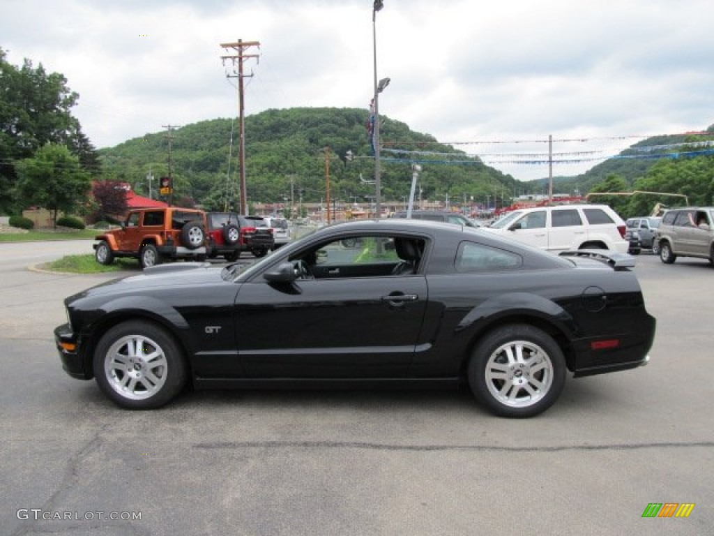 Black 2008 Ford Mustang GT Premium Coupe Exterior Photo #50877238