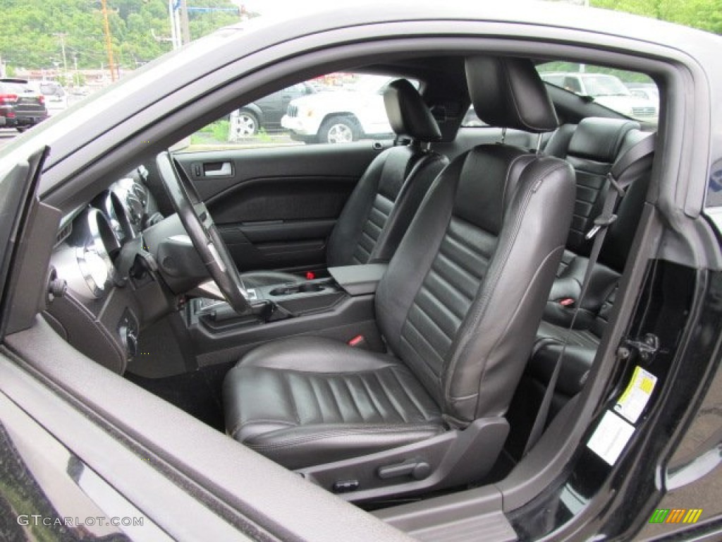 Dark Charcoal Interior 2008 Ford Mustang GT Premium Coupe Photo #50877298