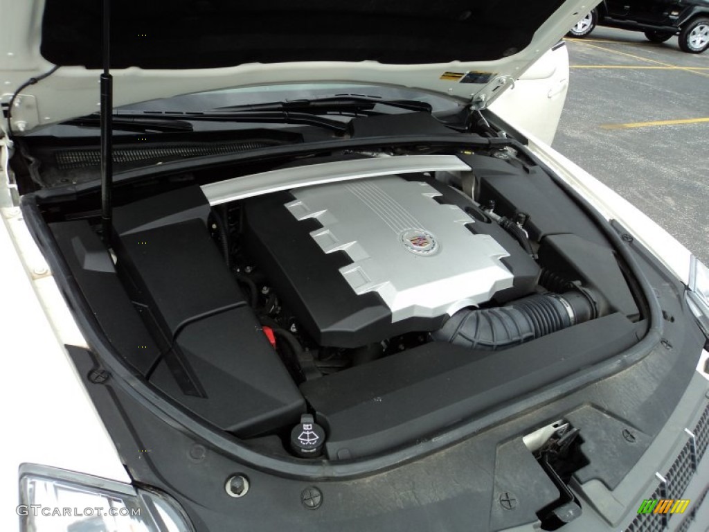 2009 CTS 4 AWD Sedan - White Diamond Tri-Coat / Cashmere/Cocoa photo #37