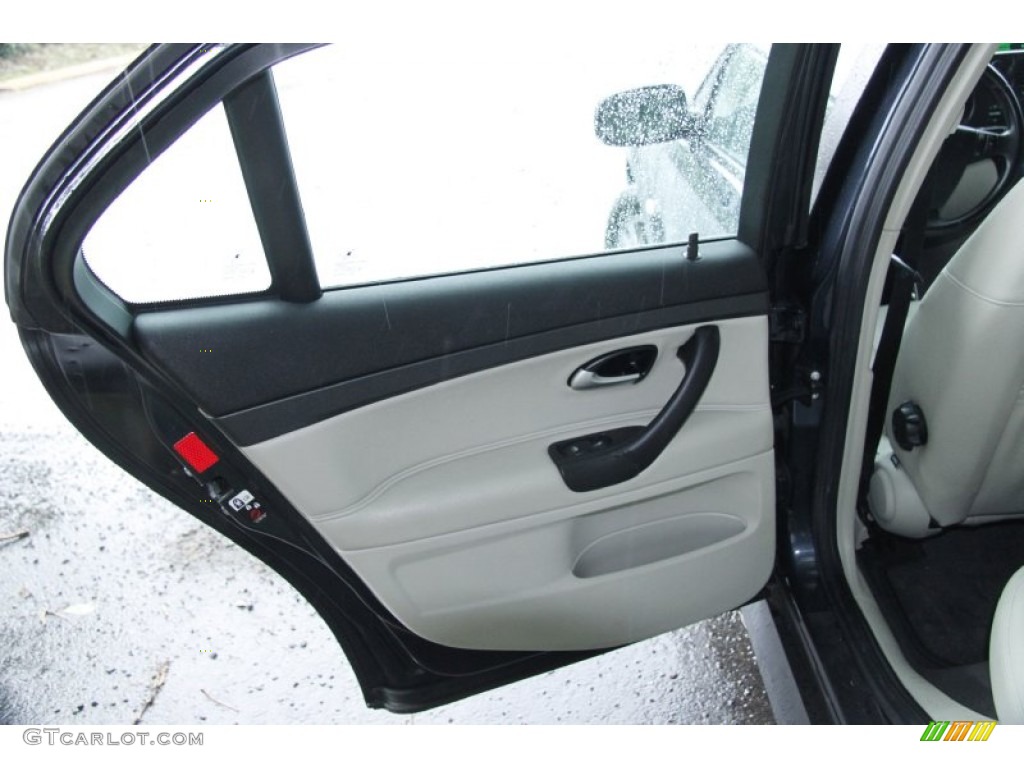 2005 Saab 9-3 Linear Sport Sedan Parchment Door Panel Photo #50877544